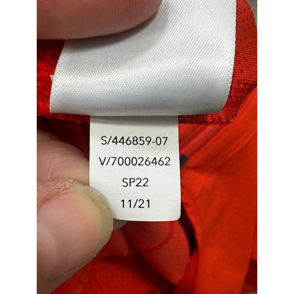 Athleta Womens Expedition Sleeveless Mini Quarter Zip Orange Dress/Skort Size 8 - Picture 5 of 6
